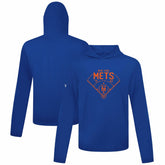 New York Mets Levelwear Anthem Home Field Pullover Hoodie - MLB