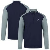 Atlanta Braves Levelwear Insignia 2.0 Quarter-Zip Pullover Top - MLB