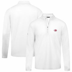 Cincinnati Reds Levelwear Heron Insignia 2.0 Quarter-Zip Jacket - MLB