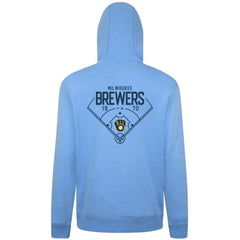 Milwaukee Brewers Levelwear Podium Primary Pullover Hoodie - MLB