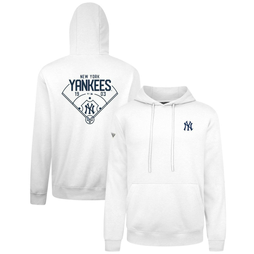 New York Yankees Levelwear Podium Primary Pullover Hoodie - MLB