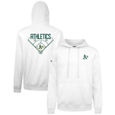 Athletics Levelwear Podium Primary Pullover Hoodie - MLB