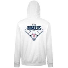 Texas Rangers Levelwear Podium Primary Pullover Hoodie - MLB
