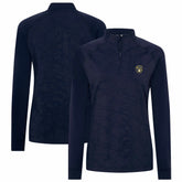 Milwaukee Brewers Levelwear Women's Amethyst Insignia 2.0 Quarter-Zip Jacket - MLB