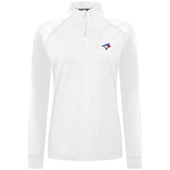 Toronto Blue Jays Levelwear Women's Amethyst Insignia 2.0 Quarter-Zip Jacket - MLB