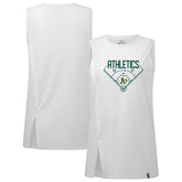 Athletics Levelwear Women's Influx Home Field Tank Top - MLB