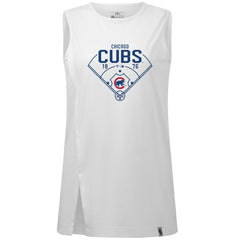Chicago Cubs Levelwear Women's Influx Home Field Tank Top - MLB