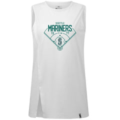 Seattle Mariners Levelwear Women's Influx Home Field Tank Top - MLB