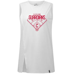 Cleveland Guardians Levelwear Women's Influx Home Field Tank Top - MLB