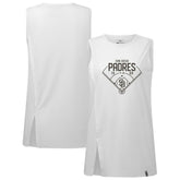 San Diego Padres Levelwear Women's Influx Home Field Tank Top - MLB