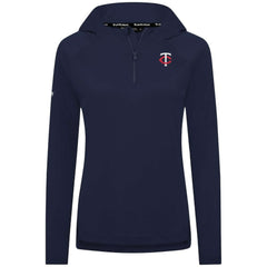 Minnesota Twins Levelwear Women's Raven Insignia 2.0 Quarter-Zip Jacket - MLB