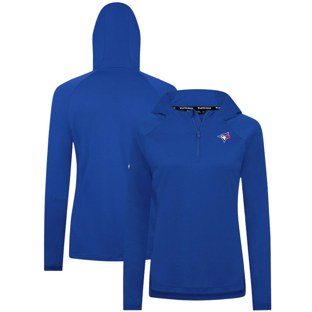 Toronto Blue Jays Levelwear Women's Raven Insignia 2.0 Quarter-Zip Jacket - MLB