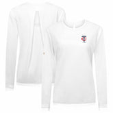 Minnesota Twins Levelwear Women's Sequoia Primary Logo Long Sleeve T-Shirt - MLB