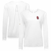 St. Louis Cardinals Levelwear Women's Sequoia Primary Logo Long Sleeve T-Shirt - MLB