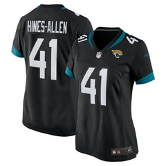 Josh Hines-Allen Jacksonville Jaguars Women's Alternate Player Game Jersey Black | Nike for Sale