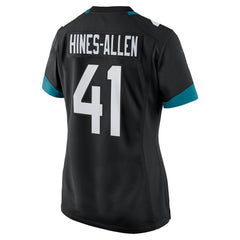 Josh Hines-Allen Jacksonville Jaguars Women's Alternate Player Game Jersey Black | Nike for Sale