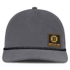 Boston Bruins Fanatics Captain Rope Adjustable Hat - Gray - NHL