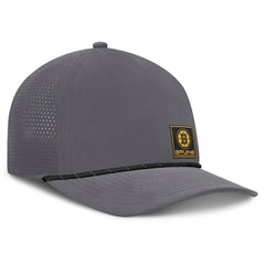 Boston Bruins Fanatics Captain Rope Adjustable Hat - Gray - NHL