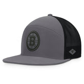 Boston Bruins Fanatics Fairweather Adjustable Hat - Charcoal - NHL