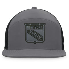 New York Rangers Fanatics Fairweather Adjustable Hat - Charcoal - NHL