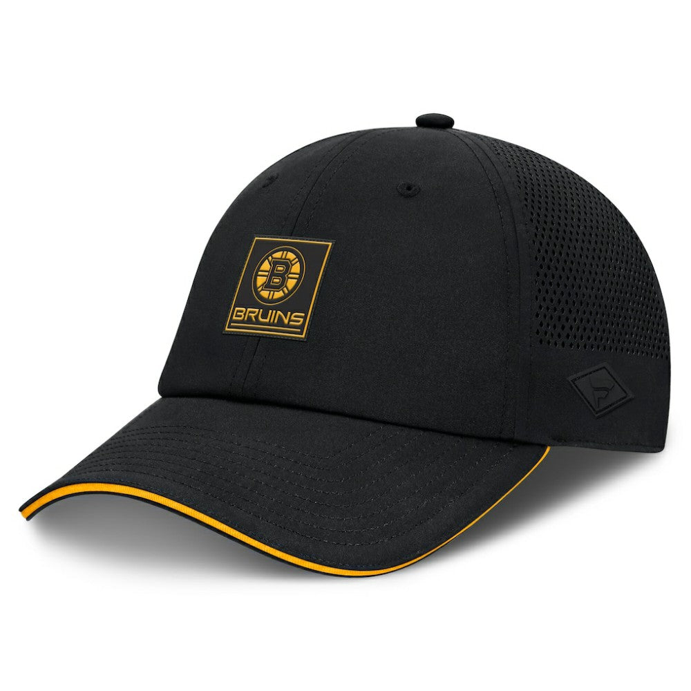 Boston Bruins Fanatics Driver Adjustable Hat - Black - NHL