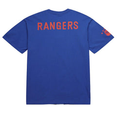 Mark Messier New York Rangers Mitchell & Ness NHL Ultimate Player Vintage Logo T-Shirt - Blue - NHL