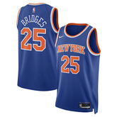 Mikal Bridges New York Knicks Unisex 2024 Offseason Addition Swingman Jersey Blue - NBA