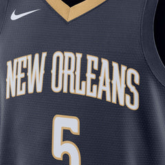 Dejounte Murray New Orleans Pelicans Unisex 2024 Offseason Addition Swingman Jersey Navy - NBA
