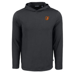 Baltimore Orioles Cutter & Buck Coastline Epic Comfort Recycled Eco Hoodie Long Sleeve T-Shirt - MLB