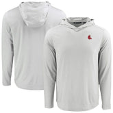 Boston Red Sox Cutter & Buck Coastline Epic Comfort Recycled Eco Hoodie Long Sleeve T-Shirt - MLB