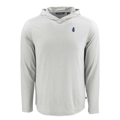 Chicago Cubs Cutter & Buck Coastline Epic Comfort Recycled Eco Hoodie Long Sleeve T-Shirt - MLB