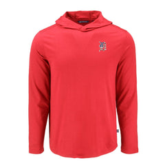 Detroit Tigers Cutter & Buck Coastline Epic Comfort Recycled Eco Hoodie Long Sleeve T-Shirt - MLB