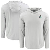 Arizona Diamondbacks Cutter & Buck Coastline Epic Comfort Recycled Eco Hoodie Long Sleeve T-Shirt - MLB