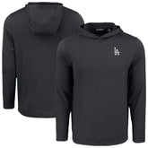 Los Angeles Dodgers Cutter & Buck Coastline Epic Comfort Recycled Eco Hoodie Long Sleeve T-Shirt - MLB
