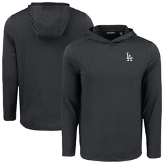 Los Angeles Dodgers Cutter & Buck Coastline Epic Comfort Recycled Eco Hoodie Long Sleeve T-Shirt - MLB