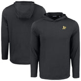 Athletics Cutter & Buck Coastline Epic Comfort Recycled Eco Hoodie Long Sleeve T-Shirt - MLB