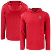 San Diego Padres Cutter & Buck Coastline Epic Comfort Recycled Eco Hoodie Long Sleeve T-Shirt - MLB