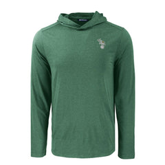 Athletics Cutter & Buck Coastline Epic Comfort Recycled Eco Hoodie Long Sleeve T-Shirt - MLB