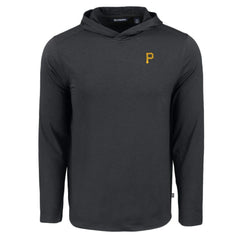 Pittsburgh Pirates Cutter & Buck Coastline Epic Comfort Recycled Eco Hoodie Long Sleeve T-Shirt - MLB