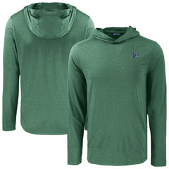 Tampa Bay Rays Cutter & Buck Coastline Epic Comfort Recycled Eco Hoodie Long Sleeve T-Shirt - MLB