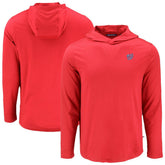 Washington Nationals Cutter & Buck Coastline Epic Comfort Recycled Eco Hoodie Long Sleeve T-Shirt - MLB