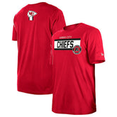 Kansas City Chiefs New Era 3rd Down High Density Print T-Shirt Red | NFL