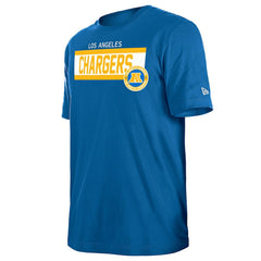 Los Angeles Chargers New Era 3rd Down High Density Print T-Shirt Blue | NFL