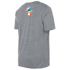 Miami Dolphins New Era 3rd Down High Density Print T-Shirt Gray | NFL