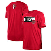 San Francisco 49ers New Era 3rd Down High Density Print T-Shirt Scarlet | NFL