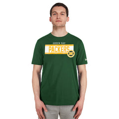 Green Bay Packers New Era 3rd Down High Density Print T-Shirt Green | NFL