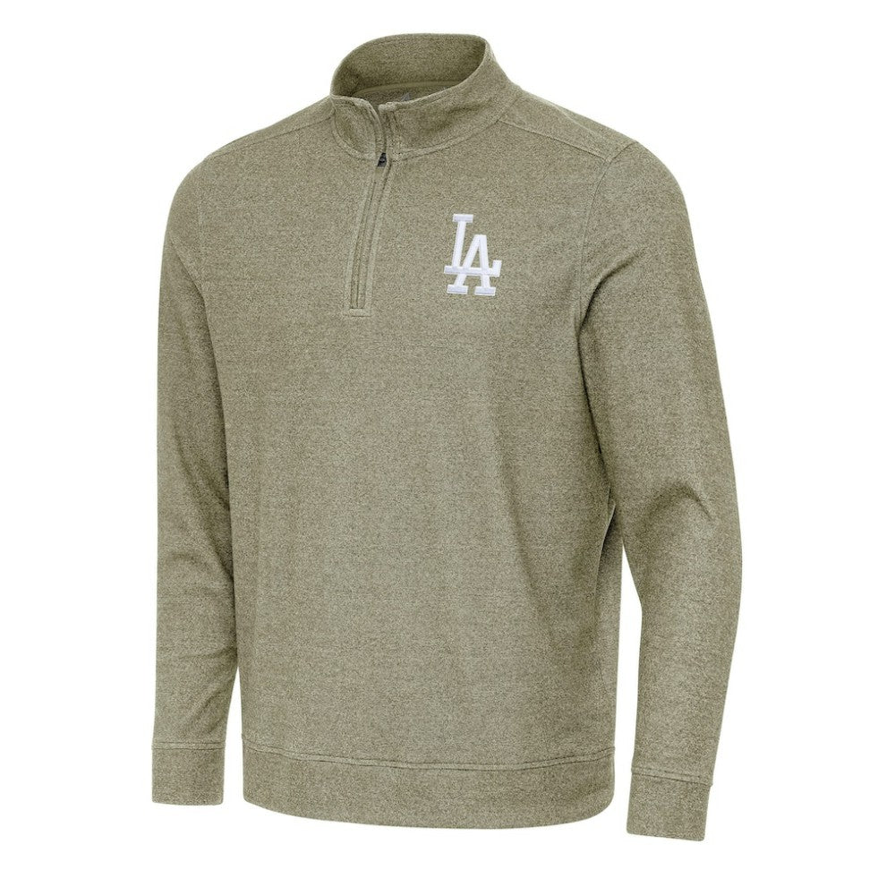 Los Angeles Dodgers Antigua Subtle Quarter-Zip Sweatshirt - MLB