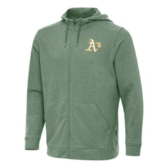 Athletics Antigua Effortless Full-Zip Hooded Jacket - MLB