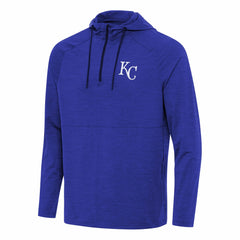 Kansas City Royals Antigua Spikes Quarter-Zip Pullover Hoodie - MLB