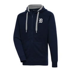 Detroit Tigers Antigua Big & Tall Victory Full-Zip Hoodie Jacket - MLB